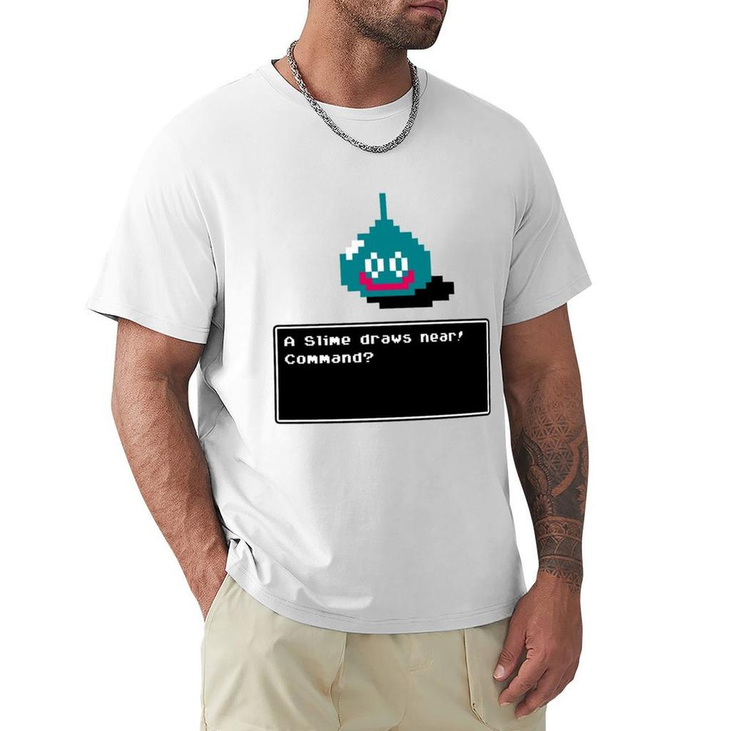 A Slime Draws Near Tshirt Work Outdoor Short Sleeve Tee