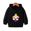 Ben and Holly Kingdom Cartoon Kids Hooded Hoodies Cute Girls Clothes Children Sweatshirts Autumn Baby Pullover Tops