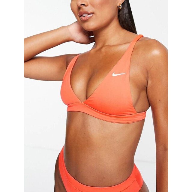 

Красный бикини-топ Nike Swim Essentials