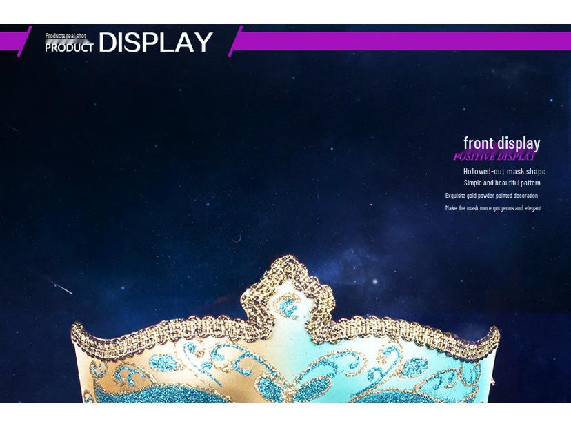 Elegant Masquerade Lace Half-Face Mask for Women