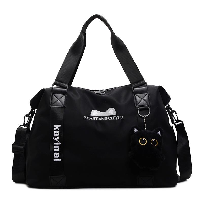 Women's casual and simple going out large-capacity portable travel bag dry and wet separation sports fitness yoga bag