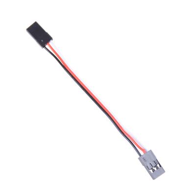10 Stücke 10Cm 26AWG Auf Männlichen Jr Stecker Servo Verlängerung Blei Draht Kabel