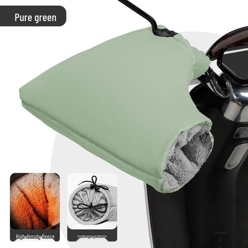 Universal All-Season Electric Vehicle Windshield: Waterproof, Windproof, Thickened for Winter, Sunshade for Summer.