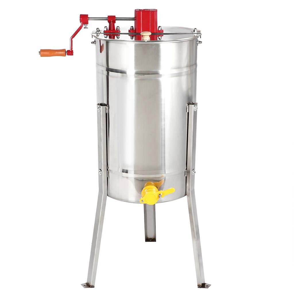 Manual Stainless Steel 3 Frame Bee Honey Extractor Machine Beekeeping Equipment for Beekeppers