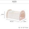 Classic World Doll Bed and Cradle for Plush Wooden Modern Cradle for Pretend Play and Perfect for Girls and Boys Ages and A Great Gift for School