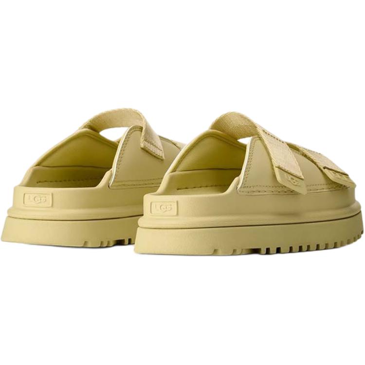 UGG Goldenglow Comfortable Versatile Non-Slip Durable Low-Top Kids Slippers Kids Slippers Light-Gold 1166513K-GLDN