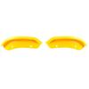 2pcs Car Front Bumper Lip Protector Covers for Dodge Challenger SRT Hellcat 2015 2016 2017 2018