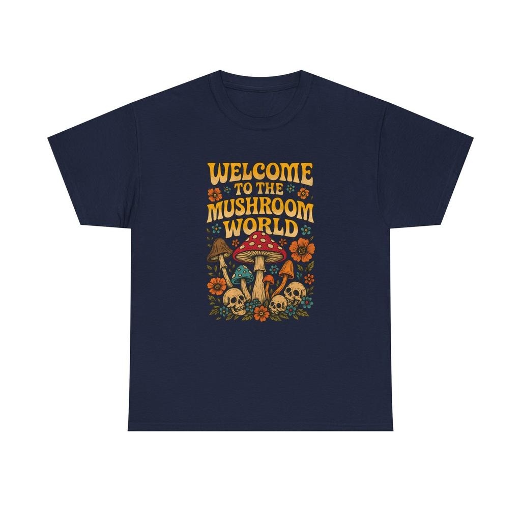 Pilzwelt T-Shirt - Willkommen in der Pilzwelt - T-Shirt