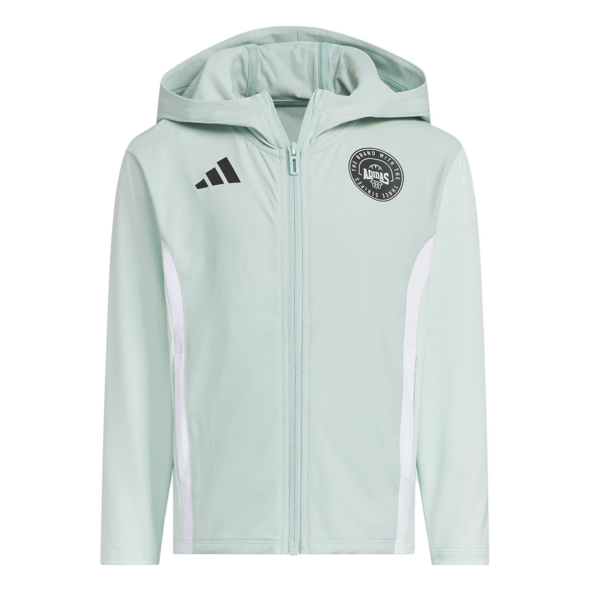 

Adidas Jackets & Coats Hooded Light Green Children Aged 3 7 Years Old KC1534 110
