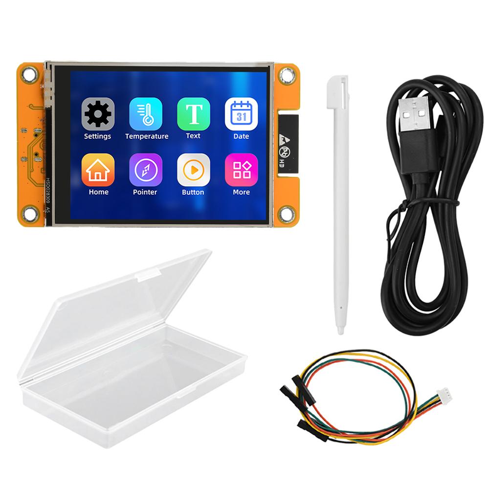 

ESP32 2.8 inch WIFI&Bluetooth Development Board ILI9341V Driver 240X320 Smart Display TFT Module Touch Screen Type-C interface