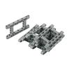50G 39794 7x11/5X7 Loch Armreif Technologie Bausteine Teile 11x5 H-Träger Lochrahmen 64178/64179 Spielzeug Zusammengebaut MOC Steine