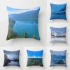 Beautiful Scenery Print Decorative Pillowcase Living Room Office Ornaments Home Pillowcase