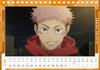 Ensky 2026 Desktop 15 X 21 "Jujutsu Kaisen" Calendar, Cm, CL-20