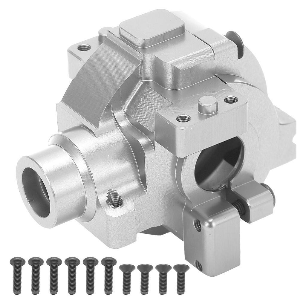 Front and Rear Gear Box for HSP 94123 94106 94107 94170 94118 94108 94111 1 10 RC CarSilver