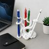 Novelty Desk Pen Cup Octopus Toothbrush Holder, Durable PLA Organizer, Creative Organizer Stand, Versatile Desktop Multi-functional Storage