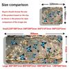 Cartoon Butterfly Anti slip Mouse Pad Keyboard Mouse Pad Desk accessories Computer Laptop Pad Game Console Pad office Pad