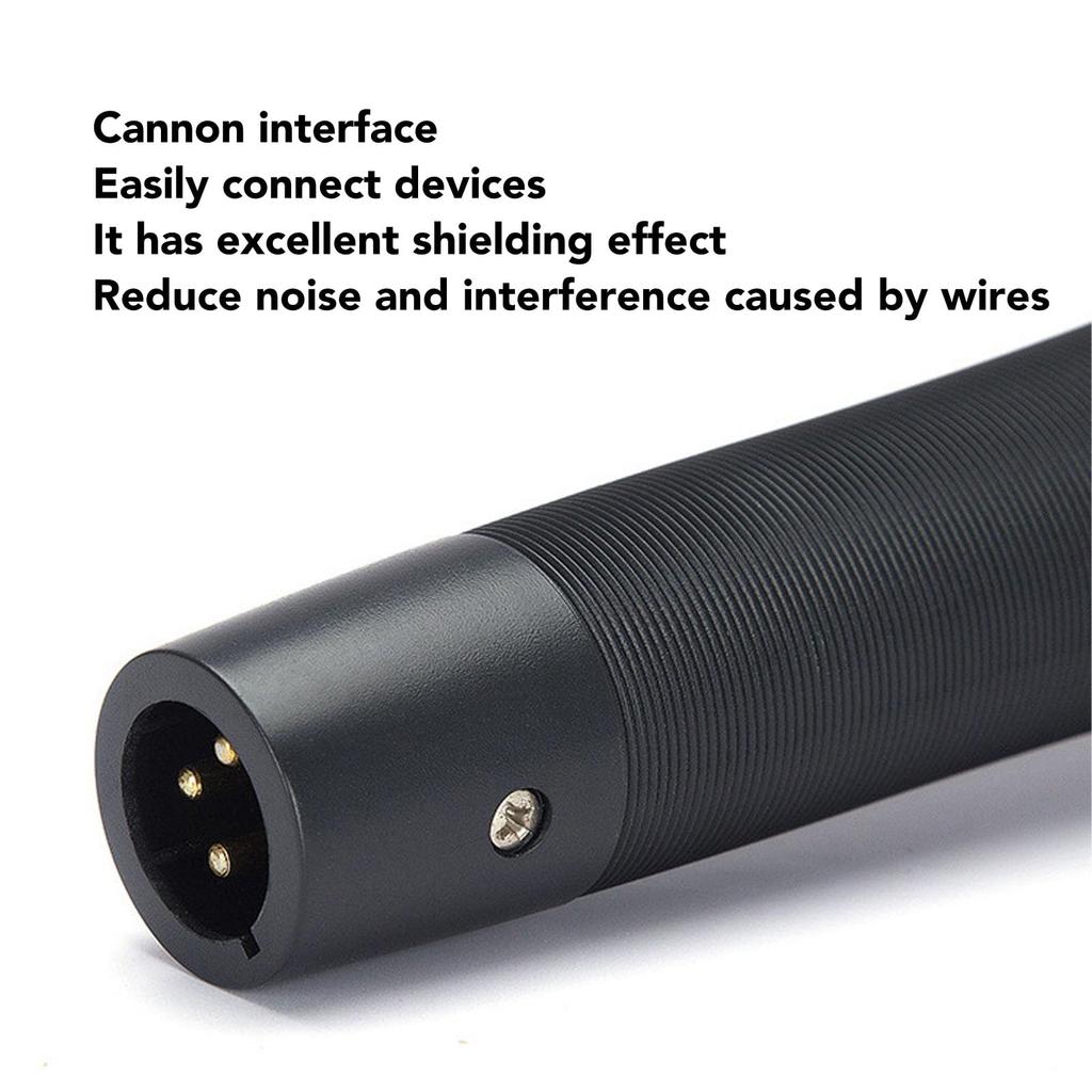 Acogedor Wired Microphone 3.5mm 3-Pin XLR Handheld Condenser Vocal Dynamic Cardioid