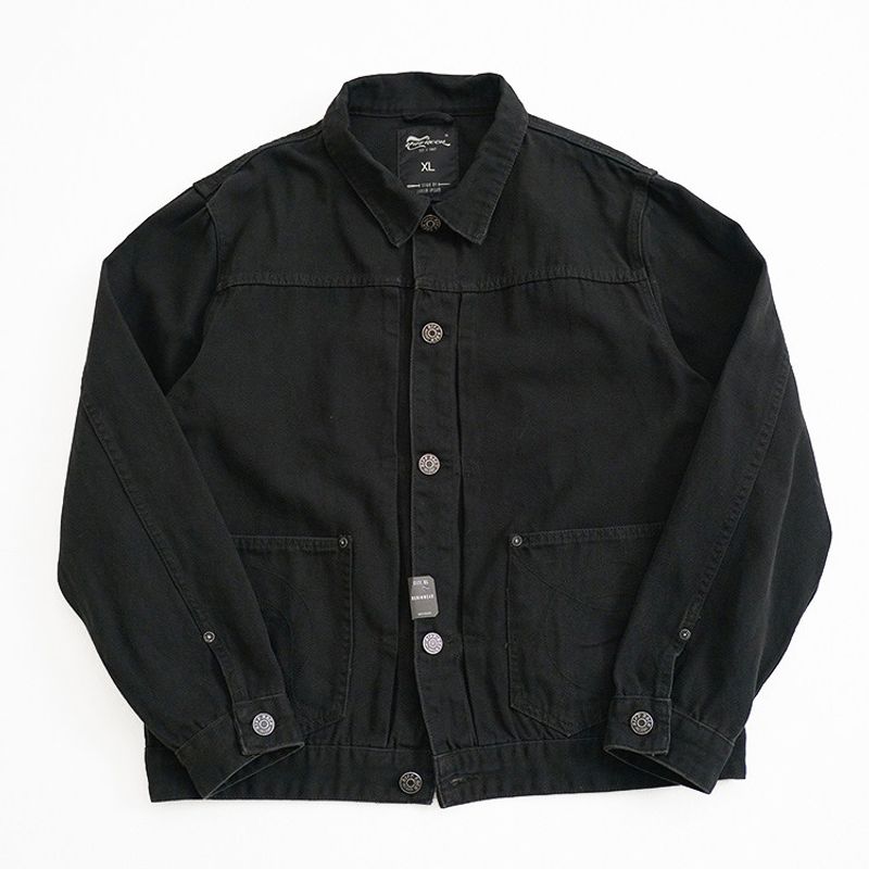 Ameijaji American Retro Pure Cotton Heavyweight Tough Guy Workwear Jacket Men's Autumn and Winter Foreign Trade Men's Short Jacket