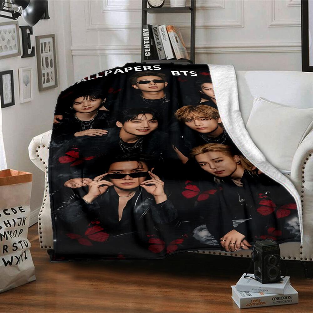 Butterfly Dreams Collective Flannel Blanket Super Soft Warm Cozy Blanket for Sofa Bed Office Travel All‑Season Home Decor Gift