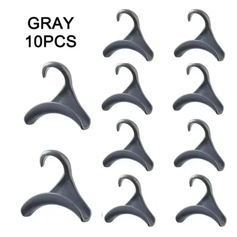 1-10pcs Bag Hanger Hook Handbag Hat Scarf Storage Rack Hangers Wardrobe Backpack Hook Handbag Holder Storage Rack Organization