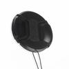 Camera Lens Cover Black ABS Protective Universal 58mm Front Lens Cover for Replacement
