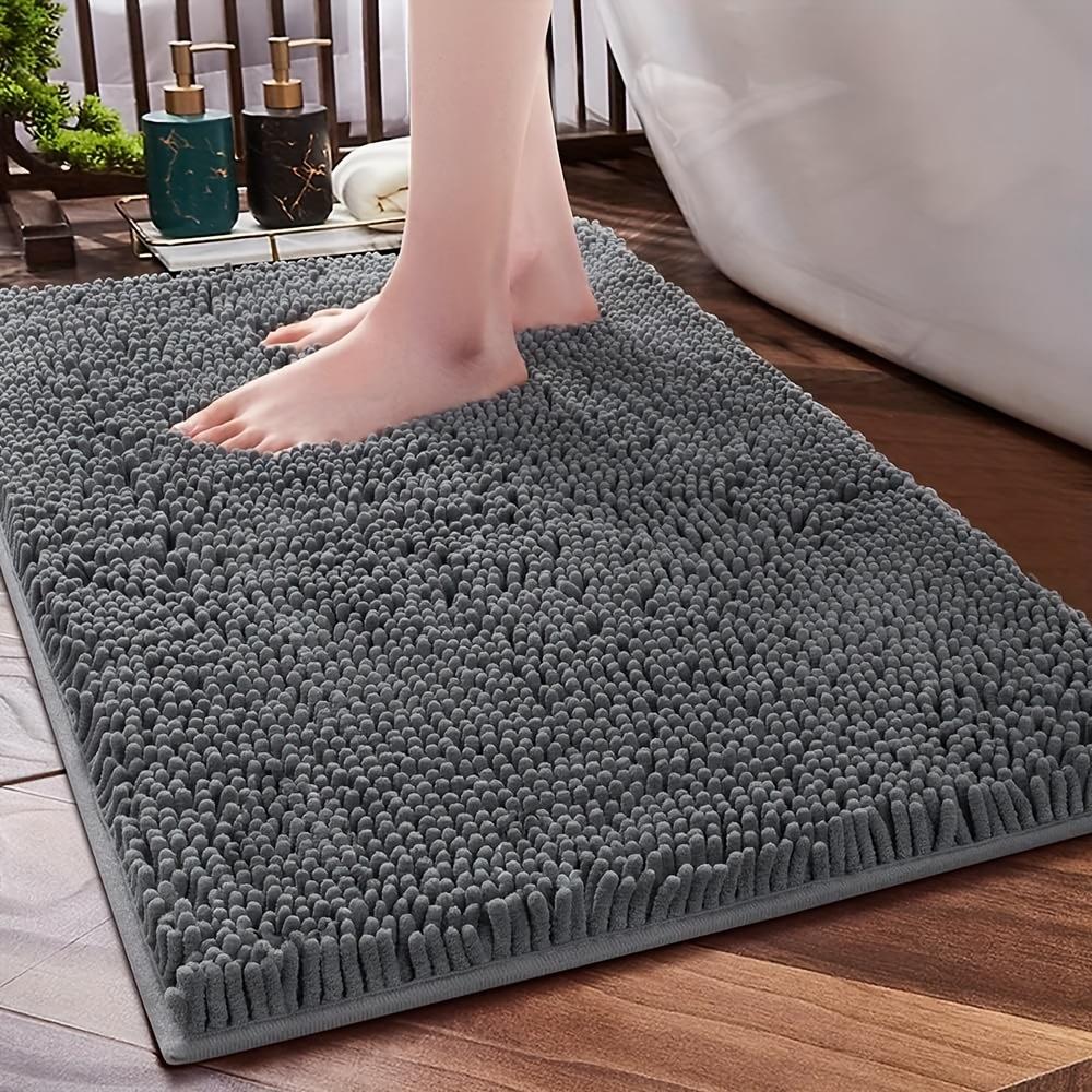 1pc Extra Large Bath Mat - Non-Slip Quick-Dry Bath Rug, Soft Luxury Shower Mat, Machine Washable Bathroom Carpet for Kitchen, Laundry, Bedroom