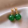 Pendientes de perlas de alta gama de moda Pendientes retro de nicho francés de lujo ligero Pendientes de perlas simples y versátiles para mujer