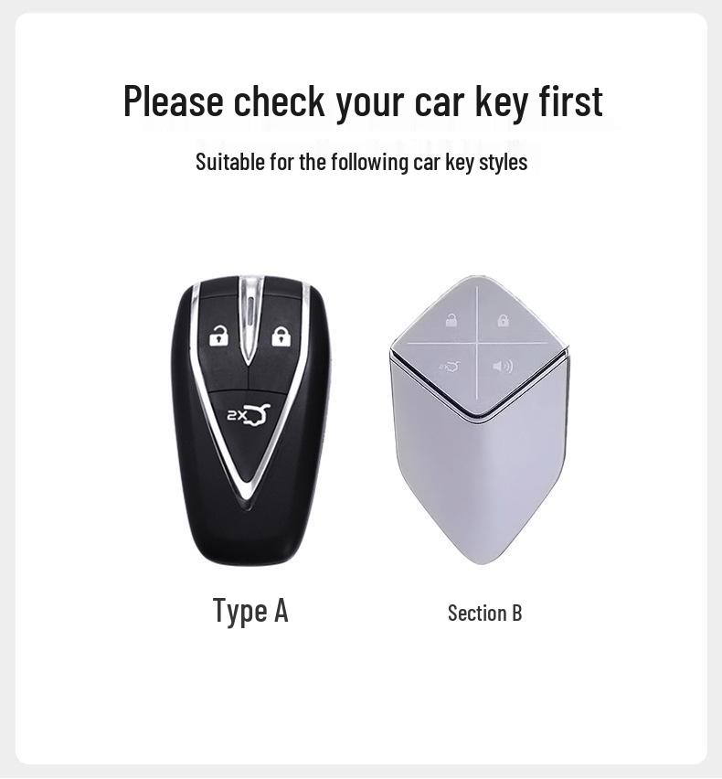 Changan Deep Blue SL03 Key Case for S7 Smart/S07 Car Shell Buckle 2023-2024 G318 New Model Package.