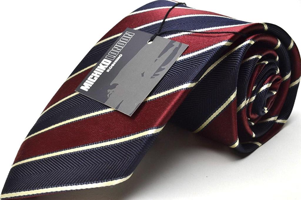 Branded Tie Made In Nishijin Weave [Michiko London] Japan, 700-719 (717)