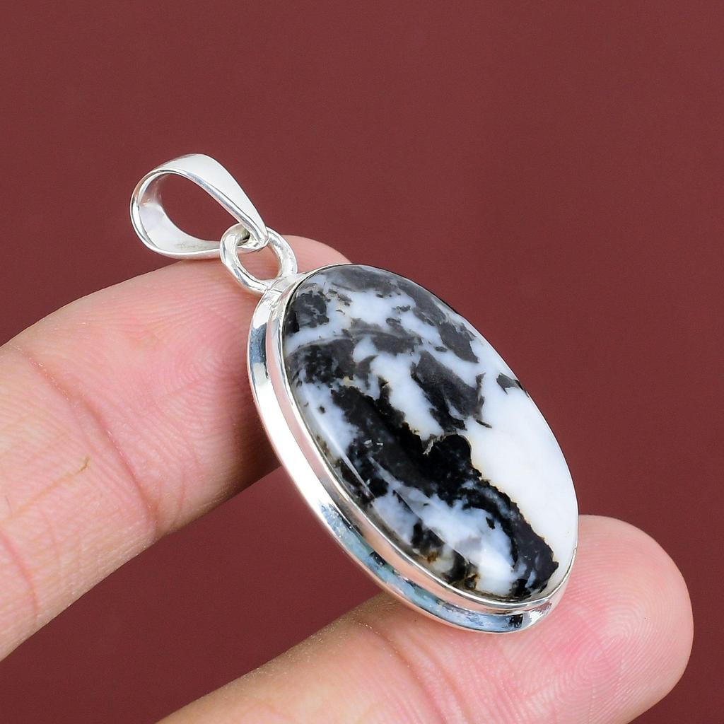 White Buffalo Turquoise Pendant 925 Sterling Silver Pendant Handmade Boho Pendant Very Pretty Gemstone Pendant Gifts For Mom Antique Jewelry