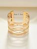 Fashion Trend Exaggerated Wide Face Bracelet Female Internet Celebrity Ins Cold Personality Design Sense Open Bracelet Jewelry