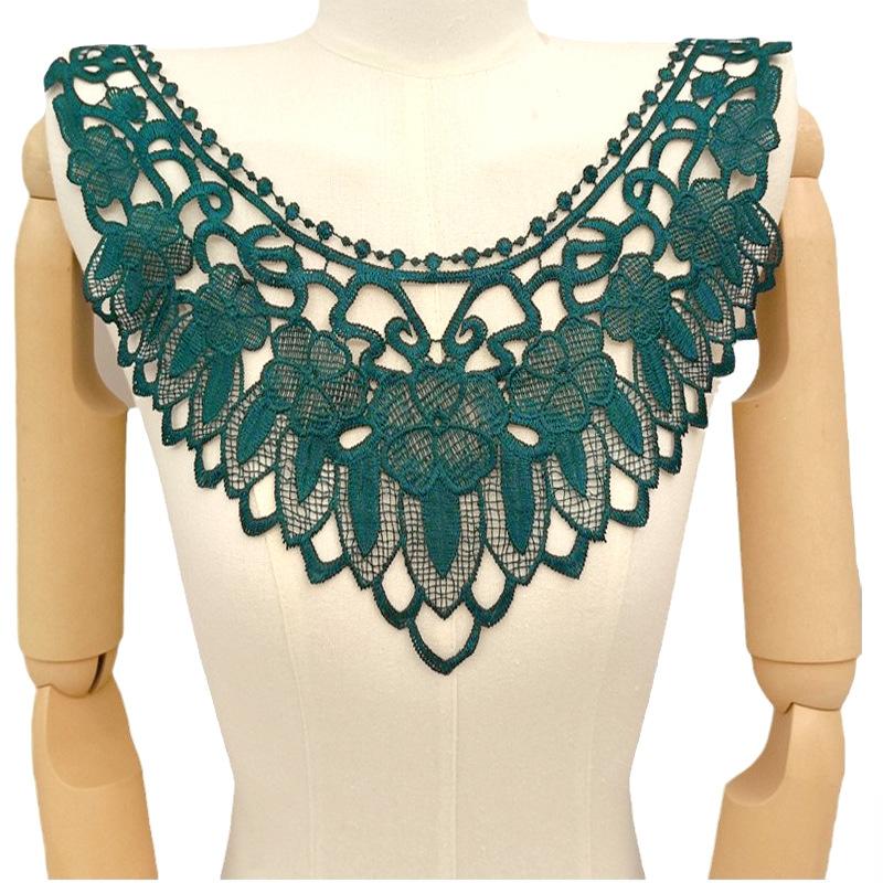Water Soluble Lace, Embroidery, Polyester Silk, Corsage, Collar, Embroidery Collar, Fake Collar DIY Lace Accessories