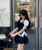 PLASMA SPHERE 2-Way Duet Mini Frill Flare Layered Wrap Skirt_ 2 Colors