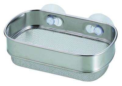 Pearl Metal Stainless Steel Scrubbing Pad Holder, At Aqua, HB-4166