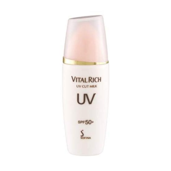 Kao Sofina Vital Rich UV Cut Milk (SPF50)