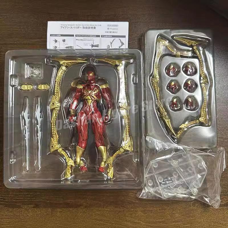 Revoltech Agent Anti-Venom Action Figure Model Toys PVC Collection Amazing Yamaguchi Agent Venom Eugene Thompson Figurine