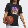 Adidas Shanghai Basketball Short Sleeve T-Shirt Men Tops Black GL4427