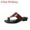 Pu Flat Slip On Sandals With Metal Details For Womens Casual Summer Outdoor Use
