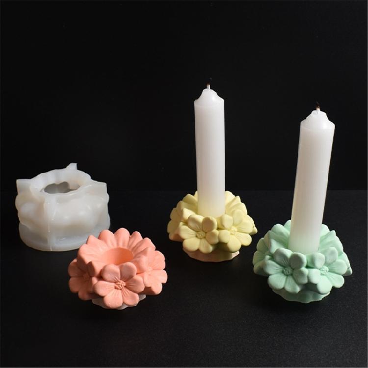 Multipurpose Sturdy Silicone Molds for Sakuras Candle Accessory Portable for Artistics and Craft Supplies Lovers