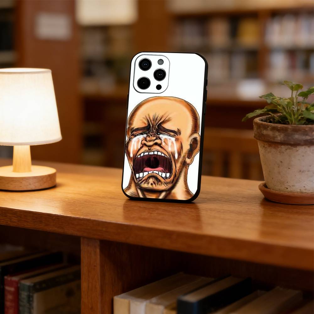 

Silly Cartoons Phone Case For iPhone 17,16,15,14,13,12,11 Plus,Pro Max,XS,Soft Silicone Black Cover iPhone13ProMax
