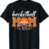 Basketbalová máma máma den zápasu dámské tričko