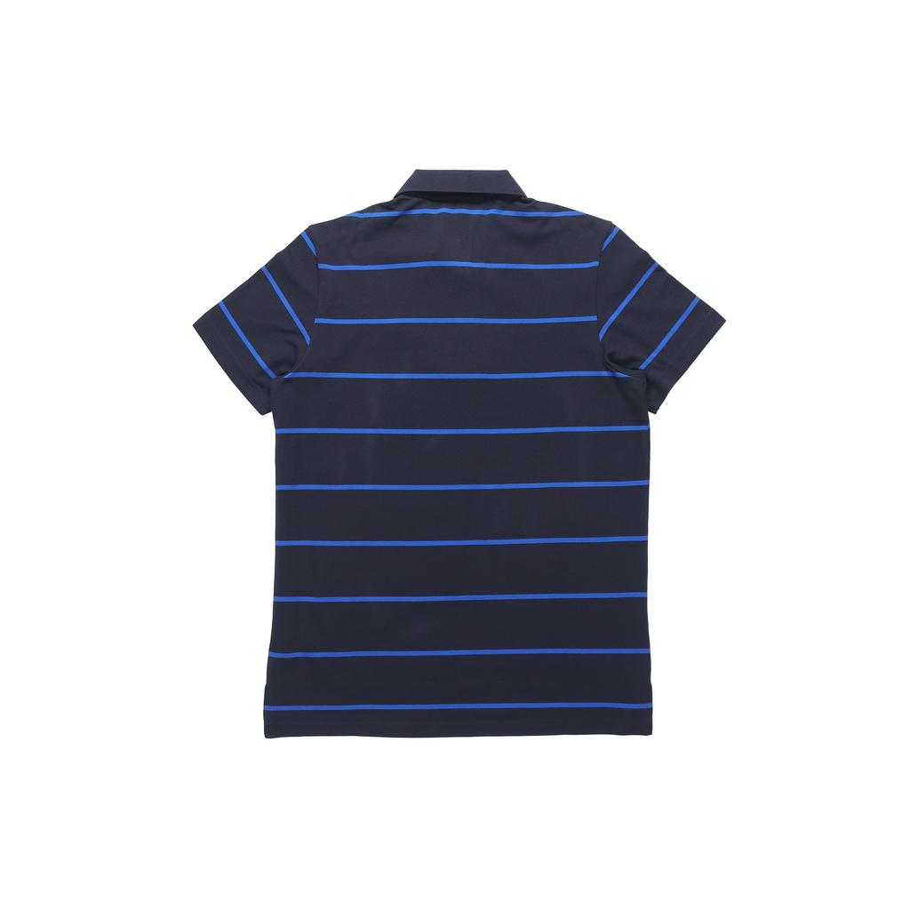 Adidas Polo Shirts Men's Blue Polo Collar Moderate Straight Fit FT2832