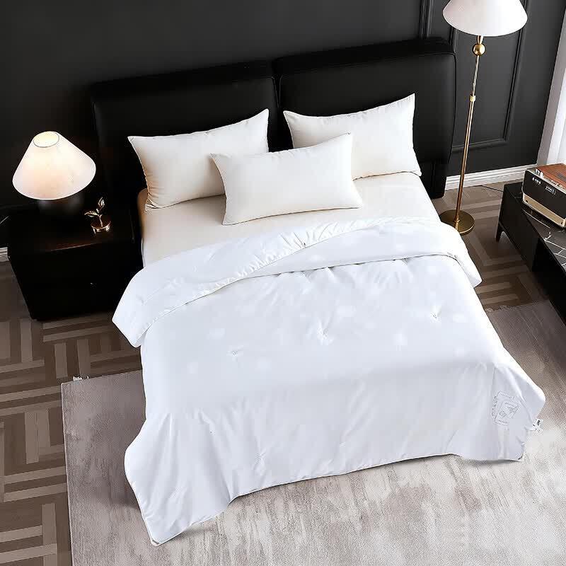 SOMERELLE Luxury Natural Handmade Tussah Silk Quilt