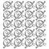 20 Set Stainless Steel Bracelet Toggle Clasps Silver OT Clasp  Jewelry Making Supplies