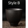 80ml Ceramic Tea Cup Japanese Style Ancient Style Kung Fu Tea Set