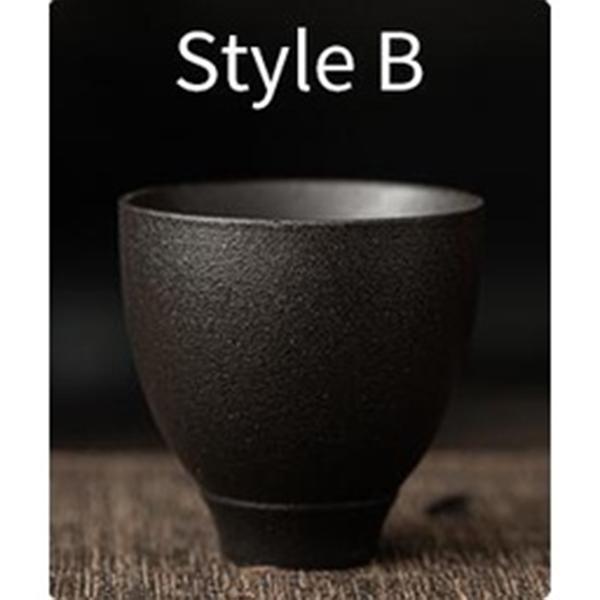 80ml Ceramic Tea Cup Japanese Style Ancient Style Kung Fu Tea Set