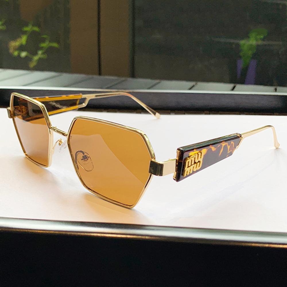 Occhiali da Sole Punk Irregolari alla Moda Donna Uomo Montatura Intera in Metallo Occhiali da Sole Personalizzati Occhiali Vuoti Occhiali da Sole alla Moda con Lenti UV400