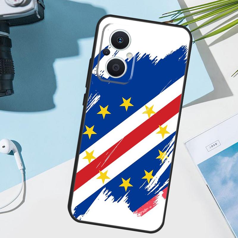 Cape Verde Flag Coat of Arms Cover For OPPO Reno 14 F 12 11 10 13 Pro 11F 12F 13F 7 8 Lite OPPO Find X8 X6 X5 X9 Pro Case