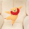New Cartoon Kawaii Dancing Bear Plush Doll Room Bedside Pendant Creative Ins Ballet Bear Plush Car Pendant Kids Birthday Gift