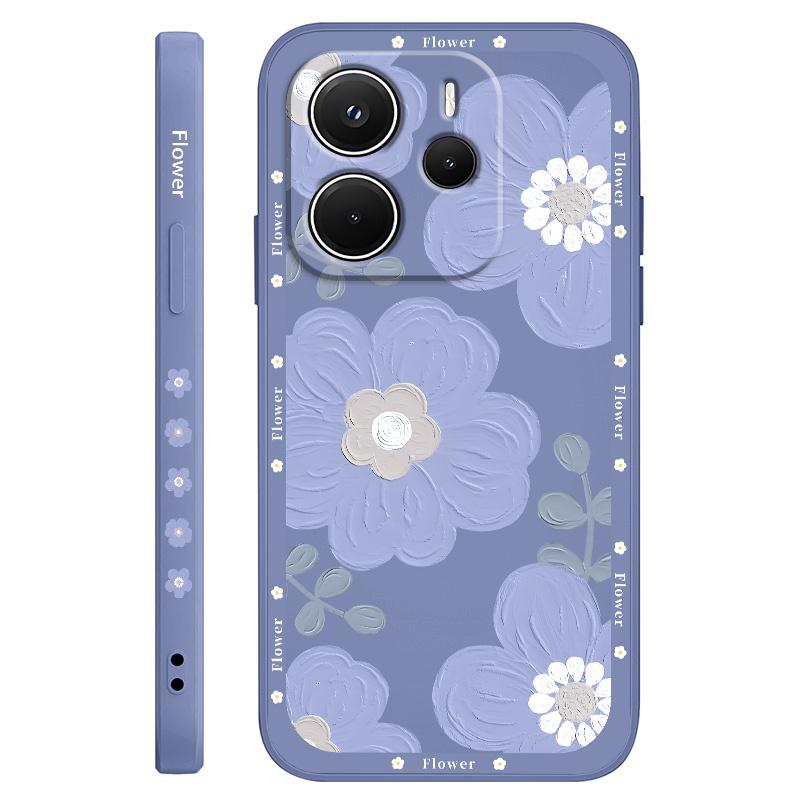 

Spoony Flowers Phone Case For Xiaomi Redmi Note 14 13 12 12S 11 11S 10 10S 9 9S 14C Pro Plus 4G 5G Liquid Silicone Cover Redmi Note 11S 5G